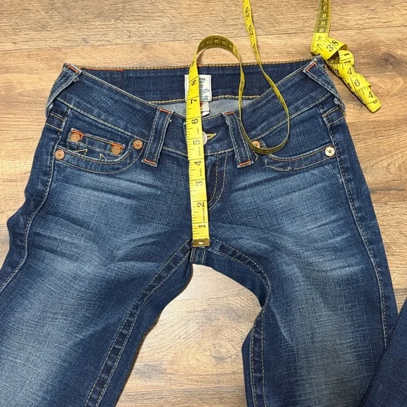 True Religion Women's Boot Cut Jeans - Dark Blue - Picture 3 of 8